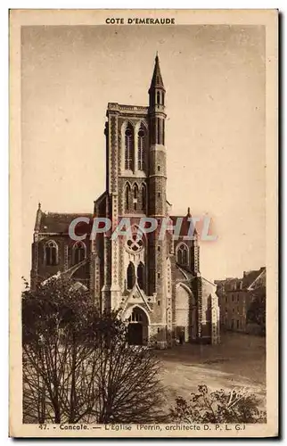 Cartes postales Cancale L&#39Eglise