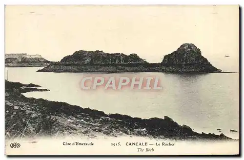 Cartes postales Cancale Le Rocher