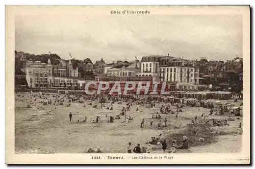 Cartes postales Dinard Les Casinos et la Plage