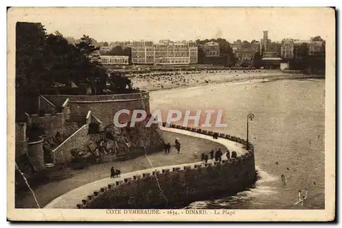 Cartes postales Dinard Cote D'Emeraude La plage