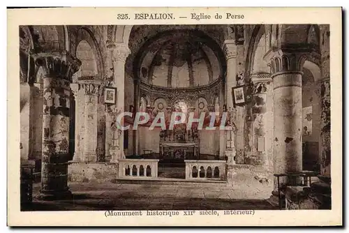 Ansichtskarte AK Espallon Eglise de Perse