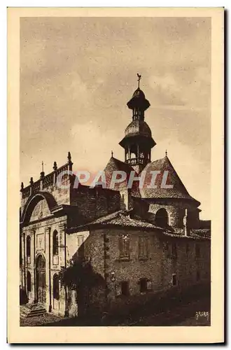 Ansichtskarte AK Villefranche de Rouergue Eglise des Penitents Noirs