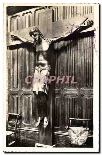 Ansichtskarte AK Saint Flour Interieur de la Cathedrale Le Bon dieu