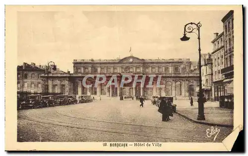 Cartes postales Bordeaux Hotel de Ville