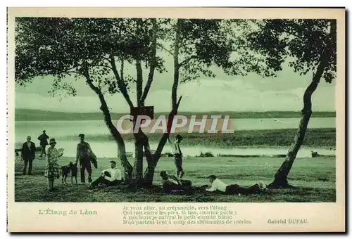 Cartes postales Leon L'Etang de Leon