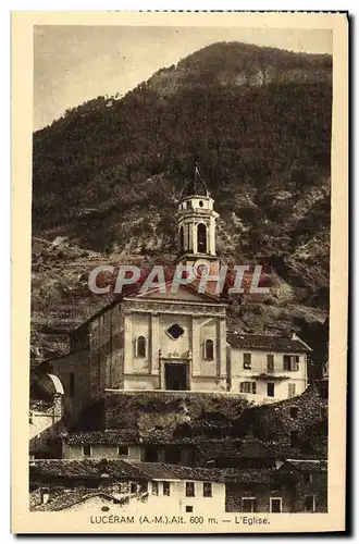 Cartes postales Luceram L&#39Eglise