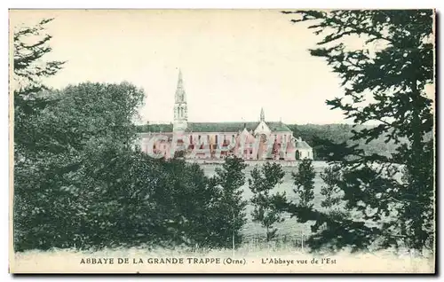 Cartes postales Abbaye De La Grande Trappe L'abbaye vue de l'Est