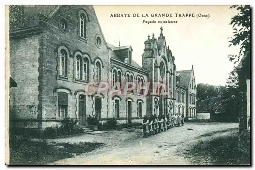 Cartes postales Abbaye De La Grande Trappe Facade exterieure