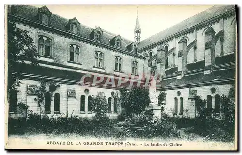 Ansichtskarte AK Abbaye De La Grande Le Jardin du Cloitre