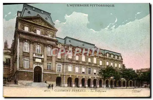 Cartes postales Clermont Ferrand La Prefecture