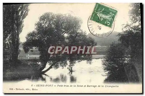 Ansichtskarte AK Seine Port Petit bras de la Seine et Barrage de la Citanguette