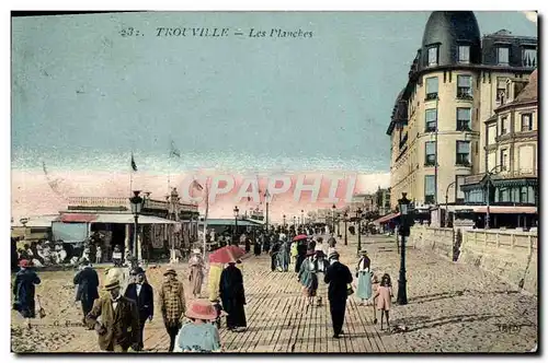 Cartes postales Trouville Les Planches