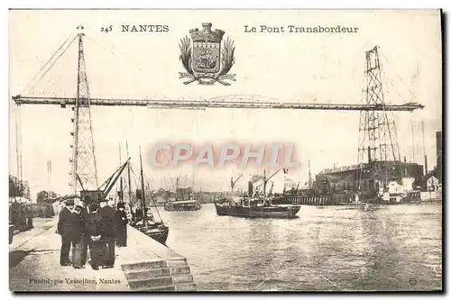 Cartes postales Nantes Le Pont Transbordeur