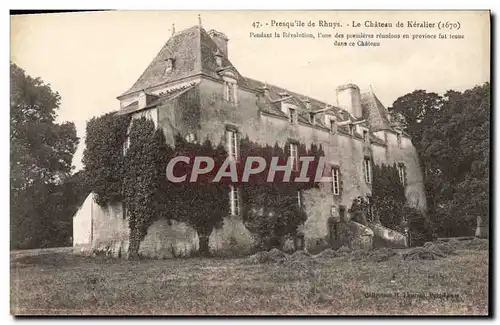 Cartes postales Presqu&#39ile de Rhuys Le chateau de Keralier