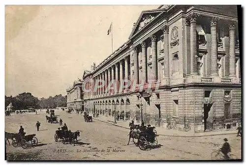 Cartes postales Paris Le Mimistere de la Marine