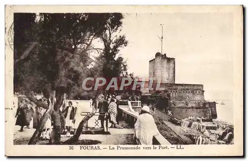 Cartes postales Fouras La Promenade Vers le Port