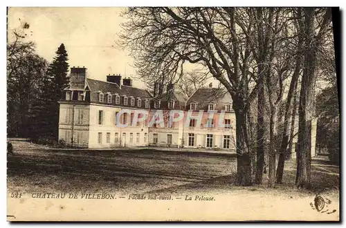 Ansichtskarte AK Chateau De Villebon Facade Sud Ouest