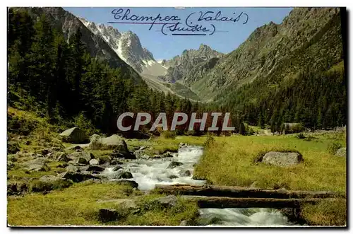 Cartes postales moderne Au Val d&#39ARpette Champex Point d&#39Orny et les Ecandiers