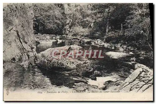 Ansichtskarte AK Environs de Vichy Cusset Le Sichon au Gour Saillant