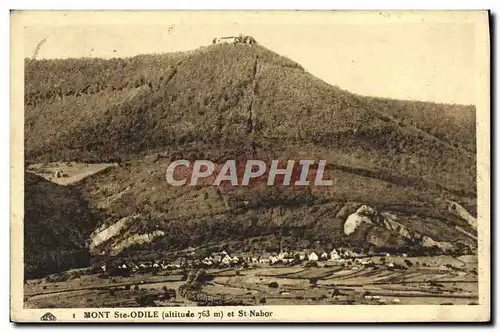 Cartes postales Mont St Odile et St Nabor