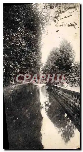 Cartes postales Brive Le canal