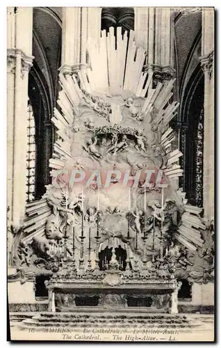 Cartes postales Amiens La Cathedrale Le Maitre autel