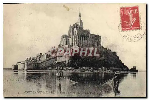 Cartes postales Mont Saint Michel Cote du Nord Est Pecheurs Peche