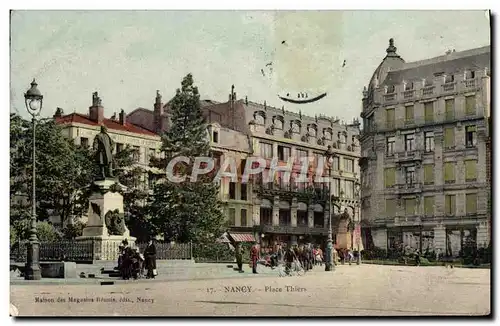 Cartes postales Nancy Place Thiers