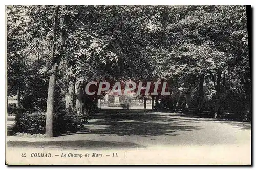 Cartes postales Colmar Le Champ de Mars