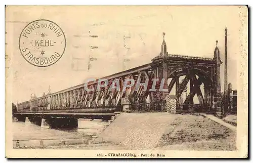 Cartes postales Strasbourg Pont du Rhin