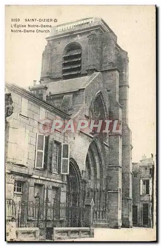 Cartes postales Saint Dizier L&#39Eglise Notre Dame