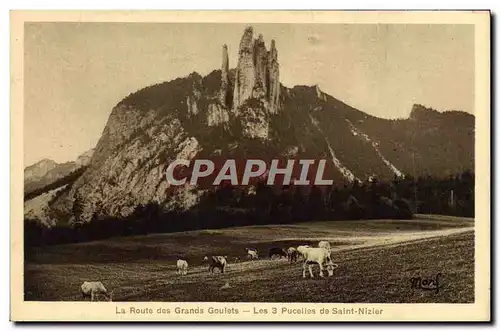 Cartes postales Route Des Grands Goulets Les 3 Pucelles de Saint Nizler