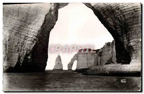 Moderne Karte Etretat La Manneporte