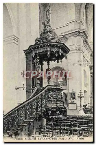 Cartes postales Remis L'Eglise Toussaint La Chaire