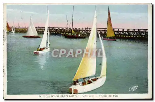 Cartes postales Ouistreuam Riva Bella Yachts au port Bateaux