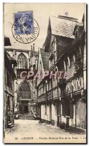 Cartes postales Lisieux Vieilles Maisons Rue de la Paix