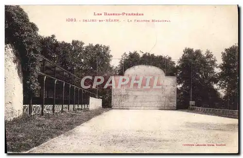 Cartes postales Salies De Bearn Le Fronton municipal