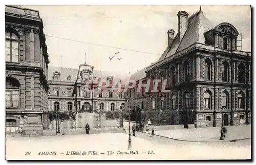 Cartes postales Amiens L'Hotel de Ville