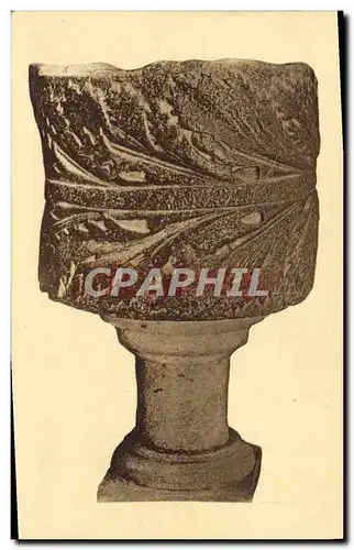 Cartes postales Elne Interieur de l'eglise le benitier