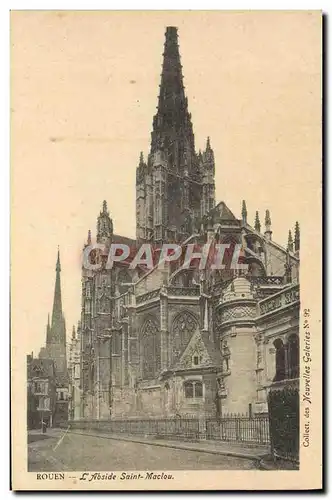 Cartes postales Rouen L&#39Abside Saint Maclou