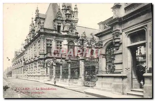 Cartes postales Fecamp La Benedictine Facade Principale