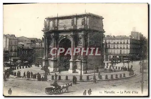 Cartes postales Marseille La Porte D&#39Aix