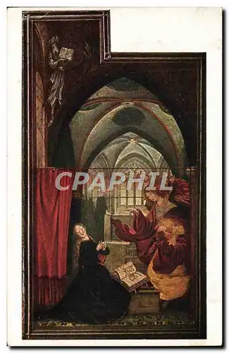 Cartes postales Matthias Grunewald Inseheimer Altar Die Verkundigung