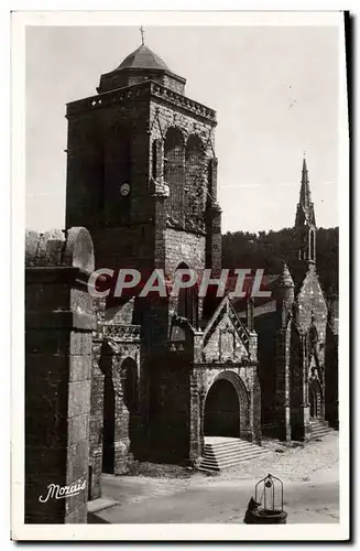 Cartes postales moderne Locronan L&#39Eglise et la Foret de Nevez