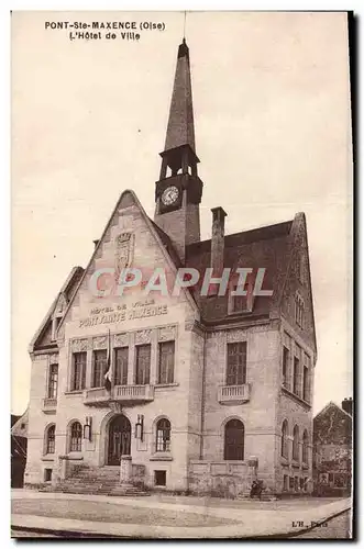 Cartes postales Pont Ste Maxence L&#39Hotel de Ville