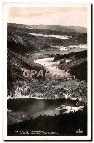 Cartes postales Env de Gerardmer La Vallee des Lacs Vue Generale