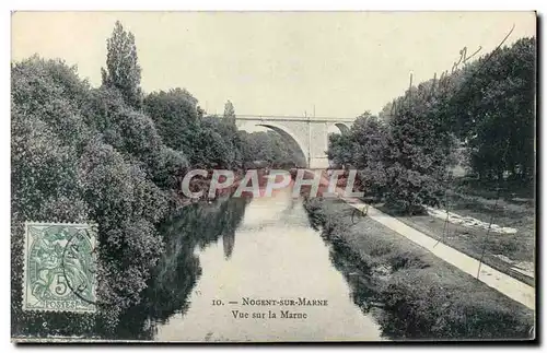 Cartes postales Nogent Sur Marne Vue Sur la Marne