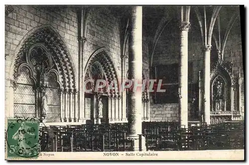 Cartes postales Noyon Salle Capitulaire