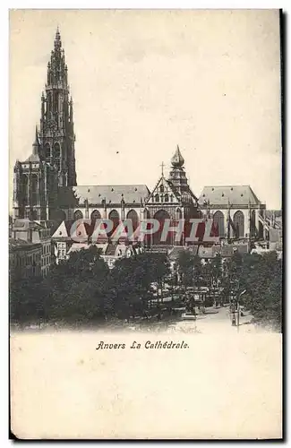 Cartes postales Anvers la Cathedrale