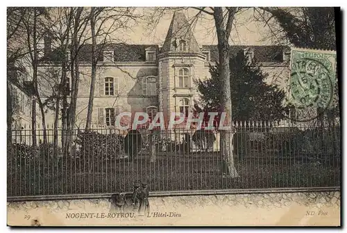 Cartes postales Nogent Le Rotrou L&#39Hotel Dieu